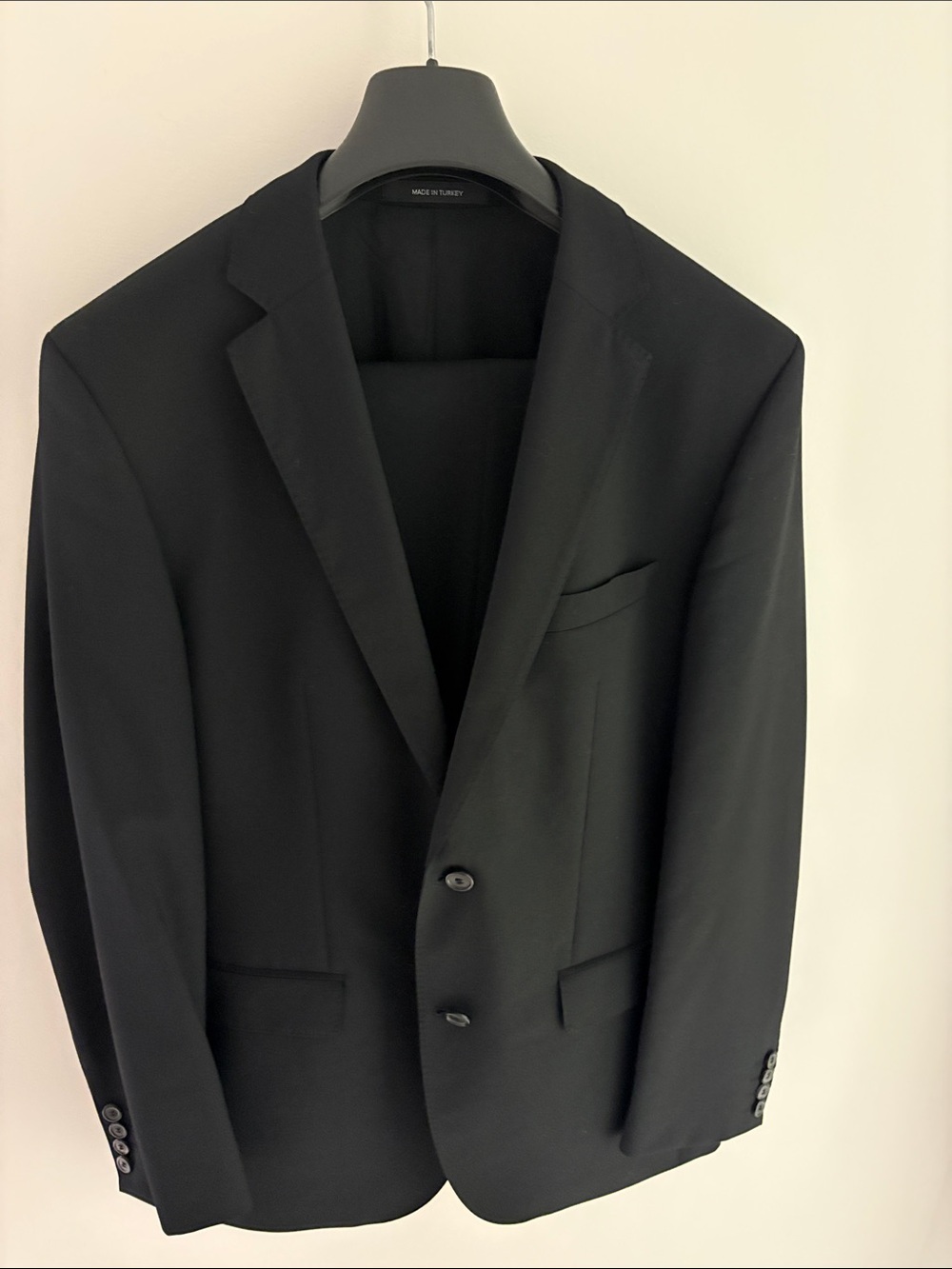 Hugo Boss Black Notch Lapel Two-Button Suit Jacket